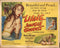 liane, jungle goddess 1958 display sheet