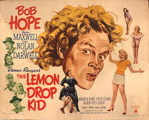 the lemon drop kid 1951 display sheet version A