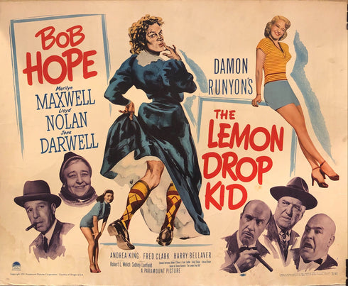 the lemon drop kid 1951 display sheet version B