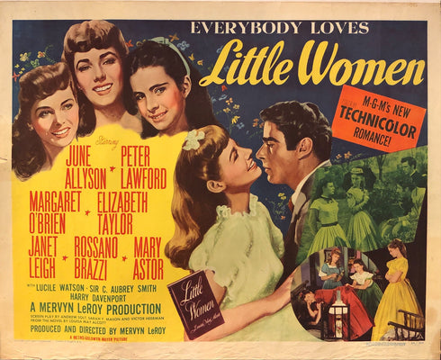 little women 1949 display sheet