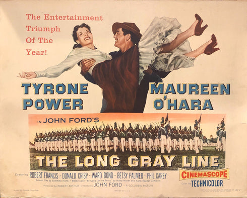 the long gray line 1954 display sheet