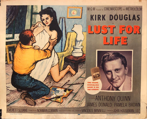 lust for life 1956 display sheet