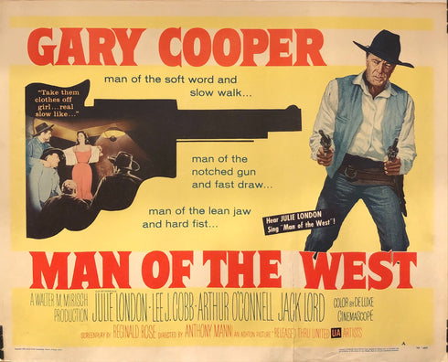 man of the west 1958 display sheet
