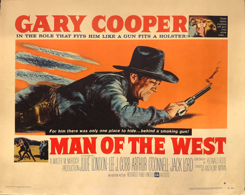 man of the west 1958 display sheet