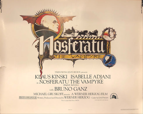nosferatu the vampyre 1979 display sheet