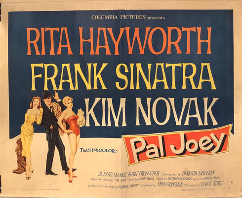 pal joey 1957 display sheet