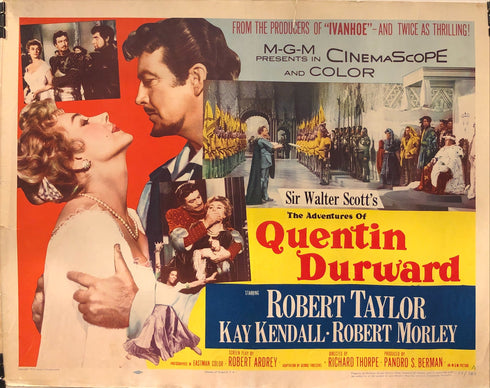 quentin durward 1955 display sheet