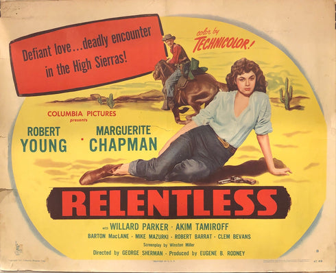 relentless 1947 display sheet