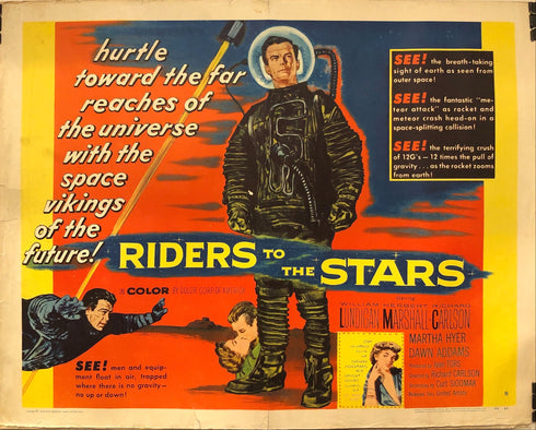 riders to the stars 1954 display sheet