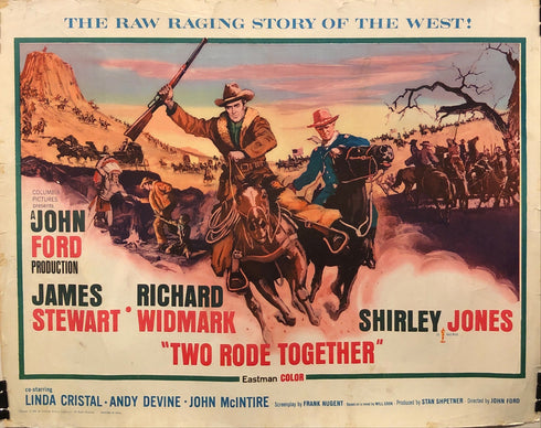 two rode together 1961 display sheet, rolled