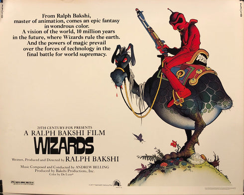 wizards 1977 display sheet