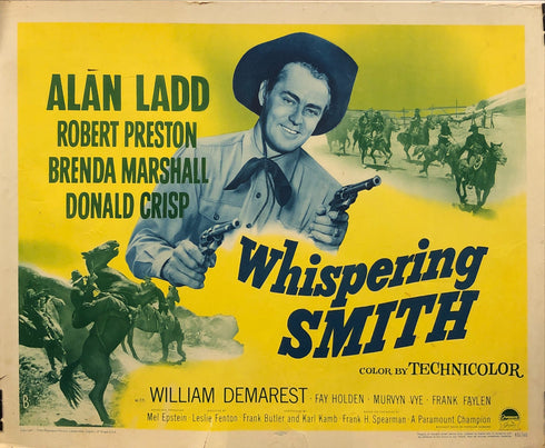whispering smith 1956R display sheet