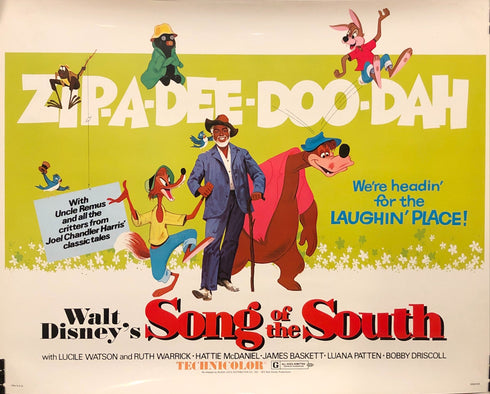 song of the south 1980R display sheet
