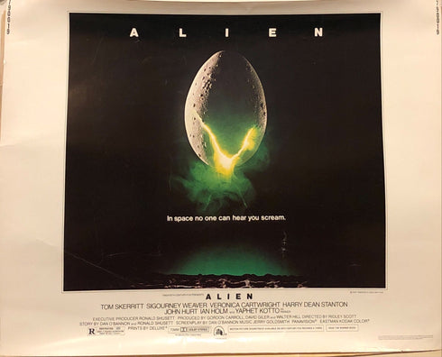 alien 1979 display sheet