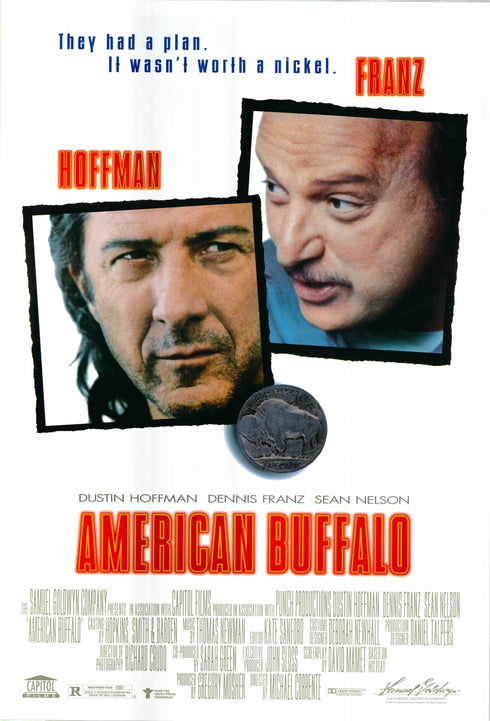 american buffalo 1996 one sheet poster rolled