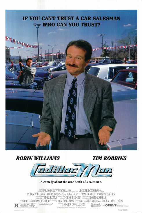 cadillac man 1990 one sheet poster rolled double sided