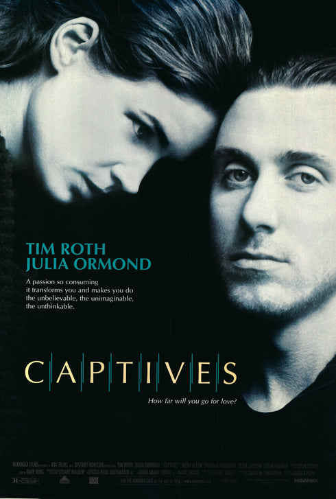 captives 1996 one sheet poster rolled