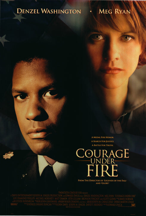 courage under fire 1996 one sheet poster rolled