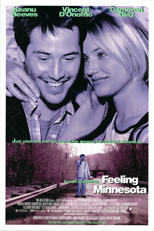 feeling minnesota 1996 one sheet poster rolled
