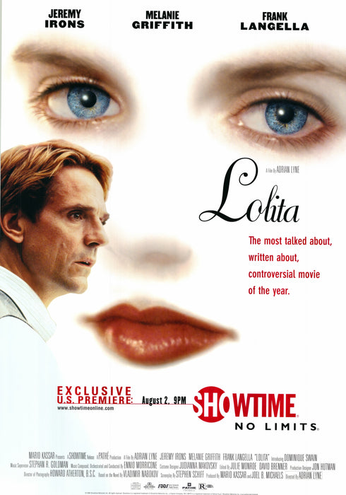 lolita 1998 one sheet poster rolled
