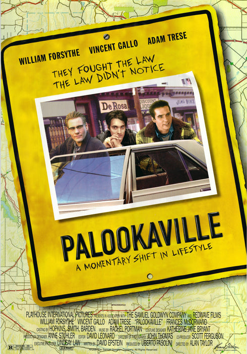 palookaville 1995 one sheet poster rolled