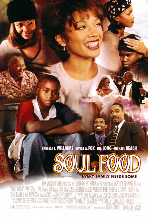 soul food 1997 one sheet poster rolled