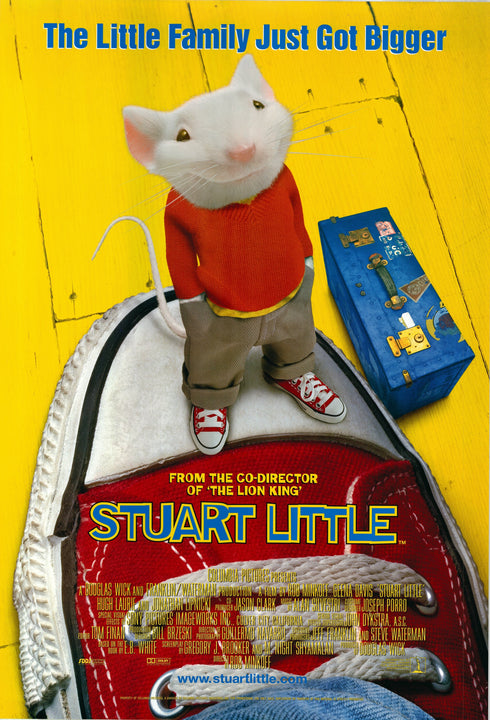 stuart little 1999 one sheet poster rolled double sided