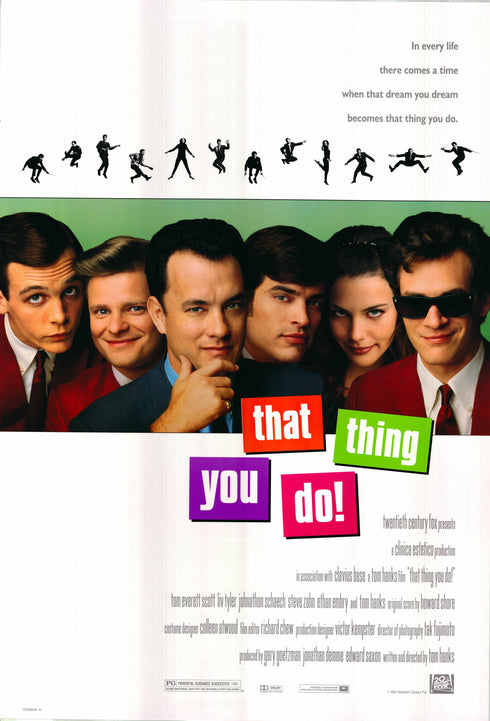 that thing you do 1996 one sheet poster rolled double sided