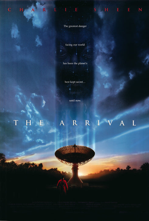 the arrival 1996 one sheet poster rolled