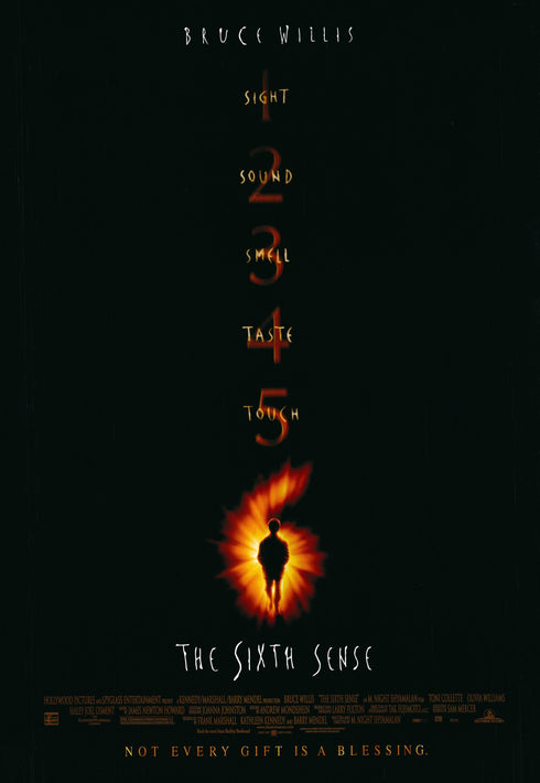 the sixth sense 1999 version b one sheet poster rolled
