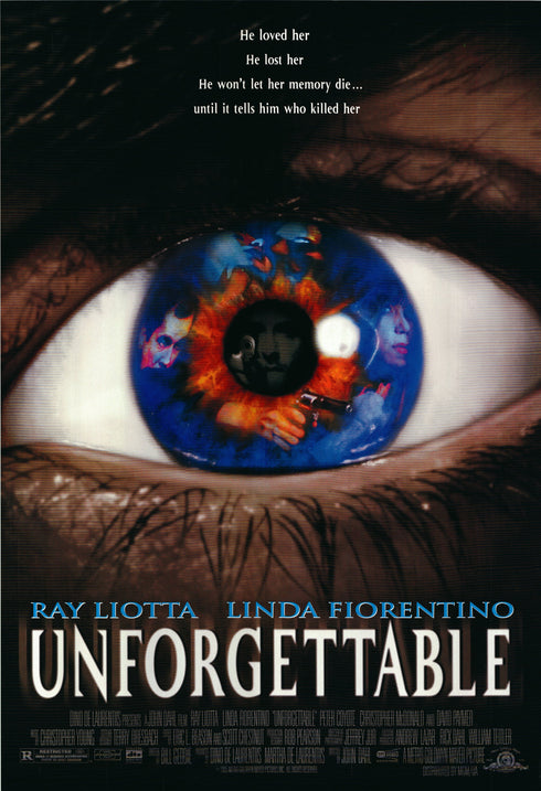 unforgettable 1996 one sheet poster rolled double sided