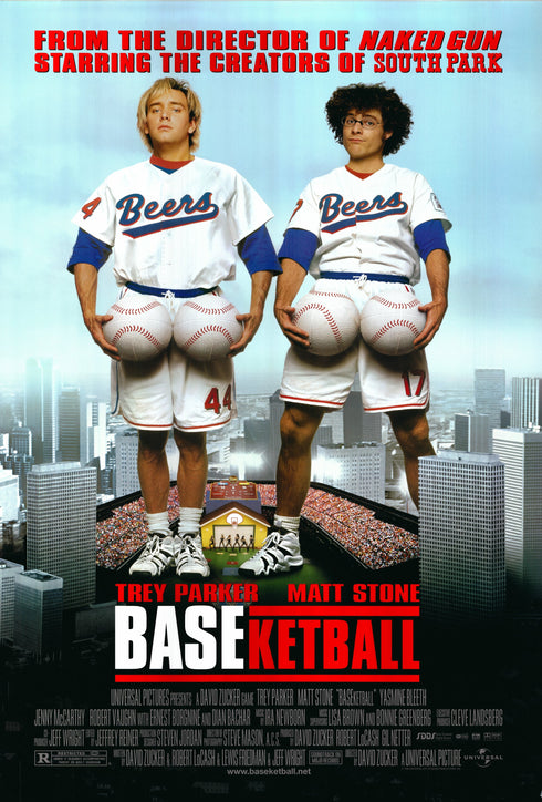 baseketball 1998 one sheet poster rolled