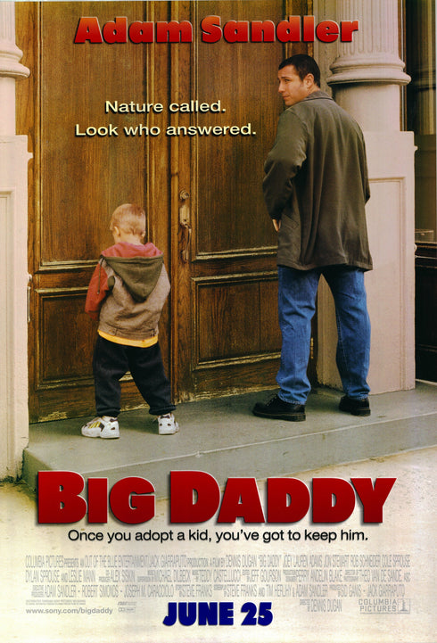 big daddy 1999 advance one sheet poster rolled