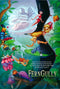 ferngully (surfing on leaf) 1992 style a one sheet poster rolled double sided