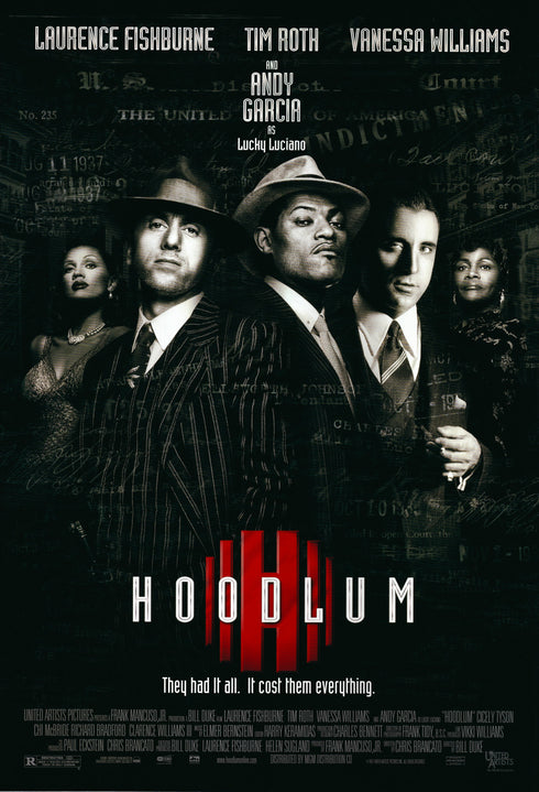hoodlum 1997 one sheet poster rolled