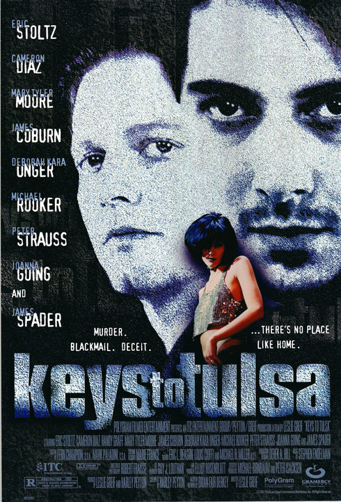 keys to tulsa 1996 one sheet poster rolled