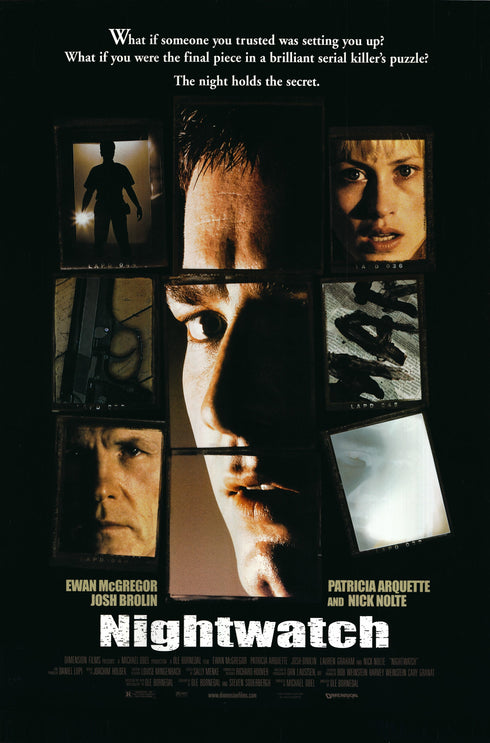 nightwatch 1997 one sheet poster rolled