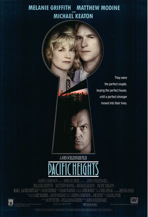 pacific heights 1990 one sheet poster rolled