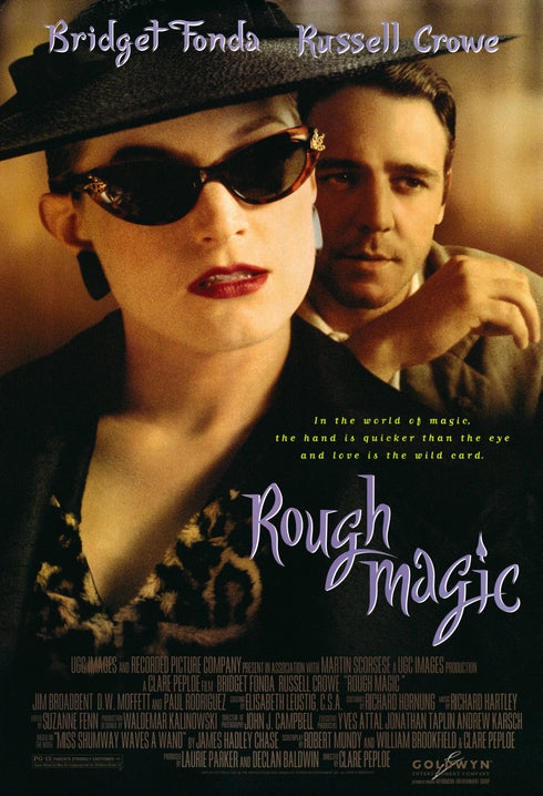 rough magic 1995 one sheet poster rolled