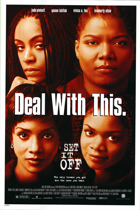 set it off 1996 one sheet poster rolled