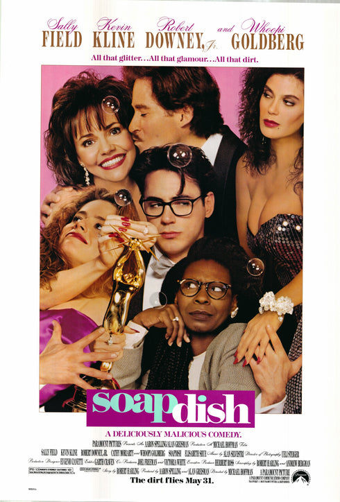 soap dish 1991 one sheet poster rolled