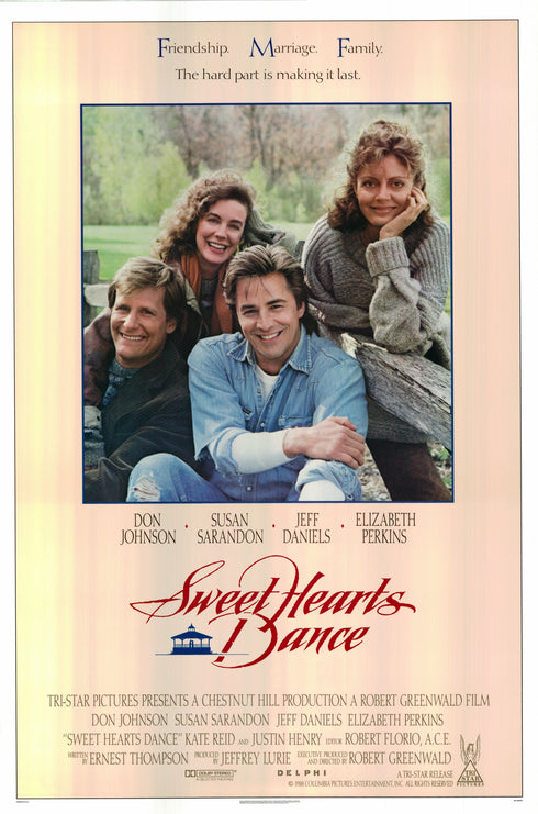 sweet hearts dance 1988 one sheet poster rolled