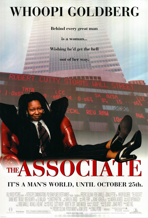 the associate 1996 one sheet poster rolled