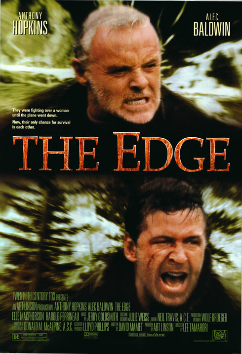 the edge 1997 one sheet poster rolled