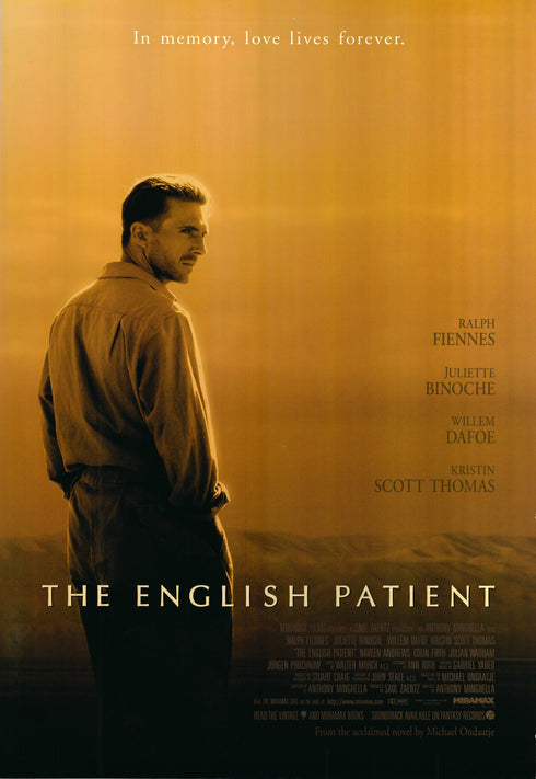 the english patient 1996 version a one sheet poster rolled