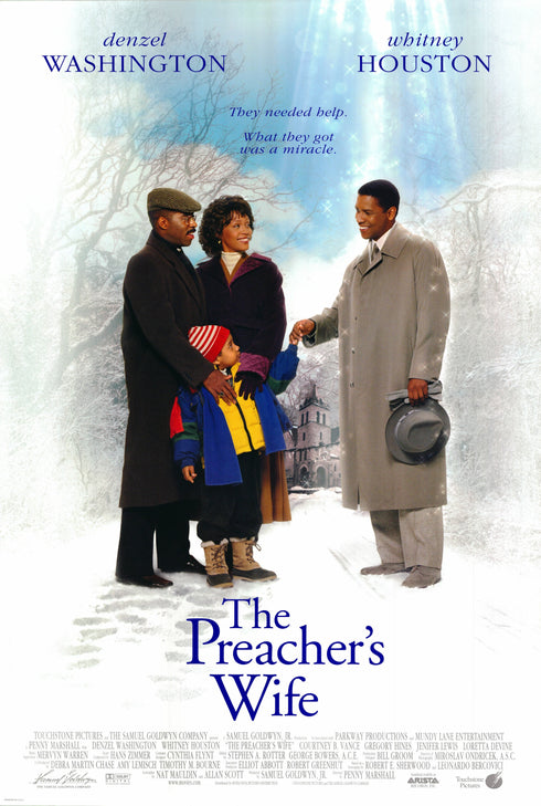 the preacher's wife 1996 one sheet poster rolled
