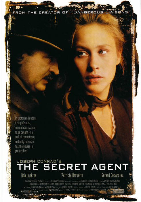 the secret agent 1996 one sheet poster rolled