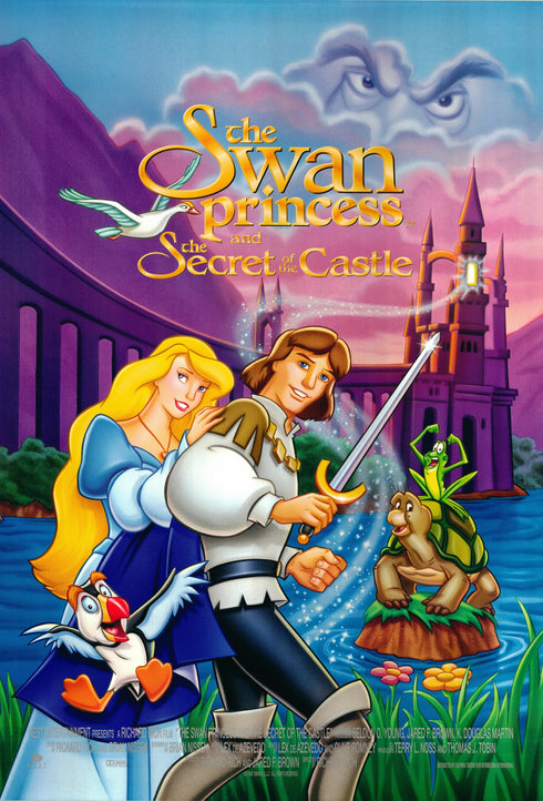 the swan princess 1997 one sheet poster rolled