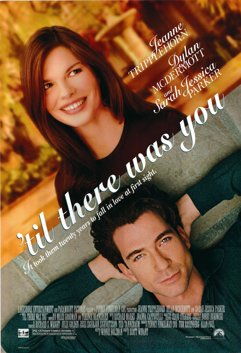 til there was you 1997 one sheet poster rolled