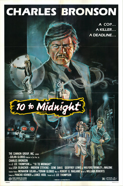 10 to midnight 1983 one sheet poster folded